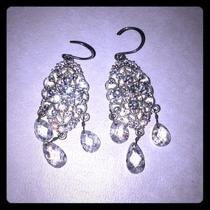 Rhinestone Dangle Earings